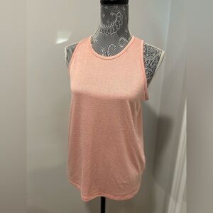 Calvin Klein Women’s Medium Peach Pink Tank Top. Slight Shimmer. Lightweight.